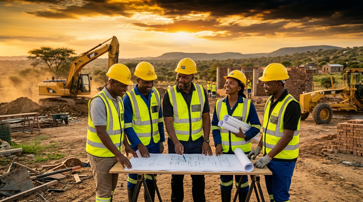 KI Mokwena construction project