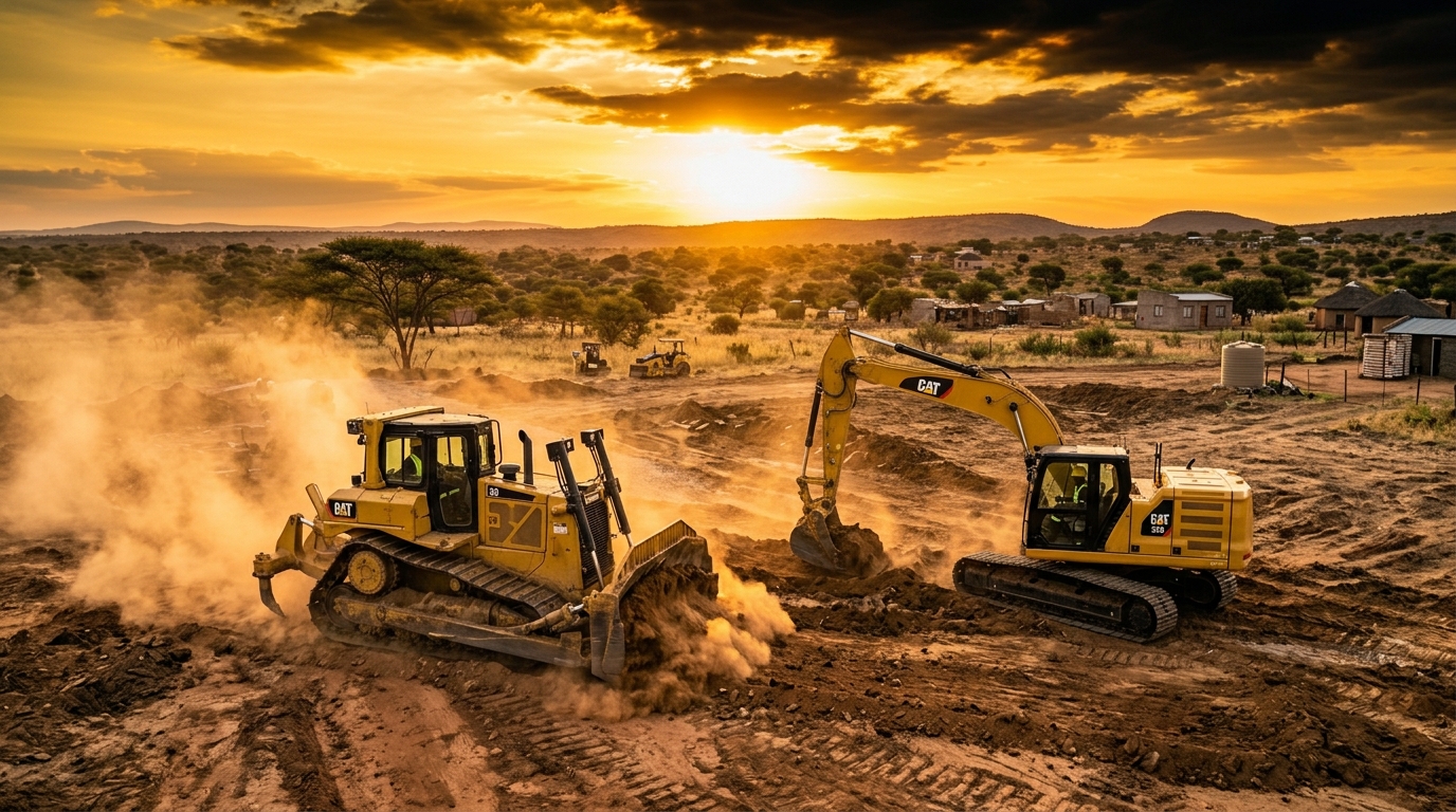Earthworks and site preparation